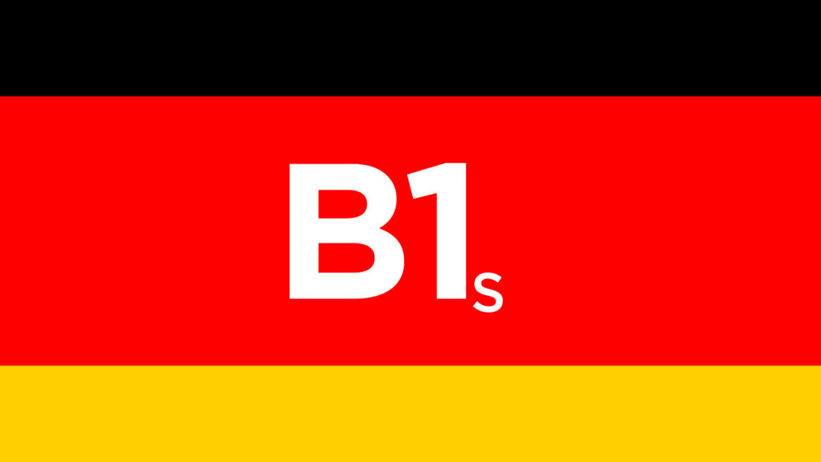 Cours d’allemand Niveau B1